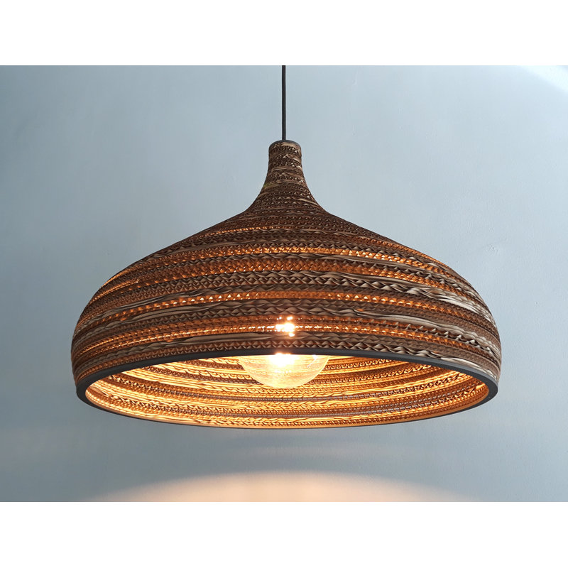 Thilebrook 1 - Light Cone Pendant, 38cm H x 50cm W x 50cm D