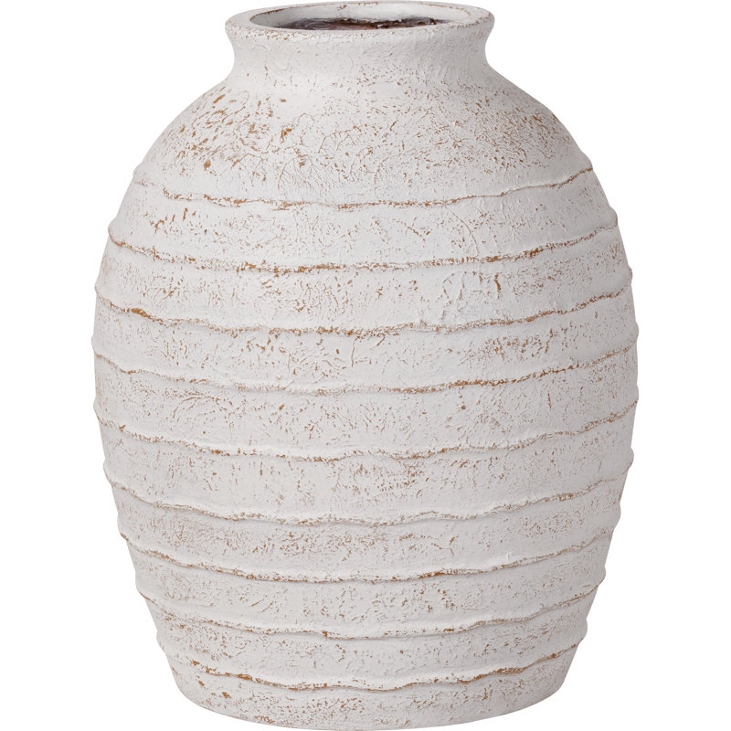 Fiberstone Floor Vase, 49cm H x 38cm W x 38cm D