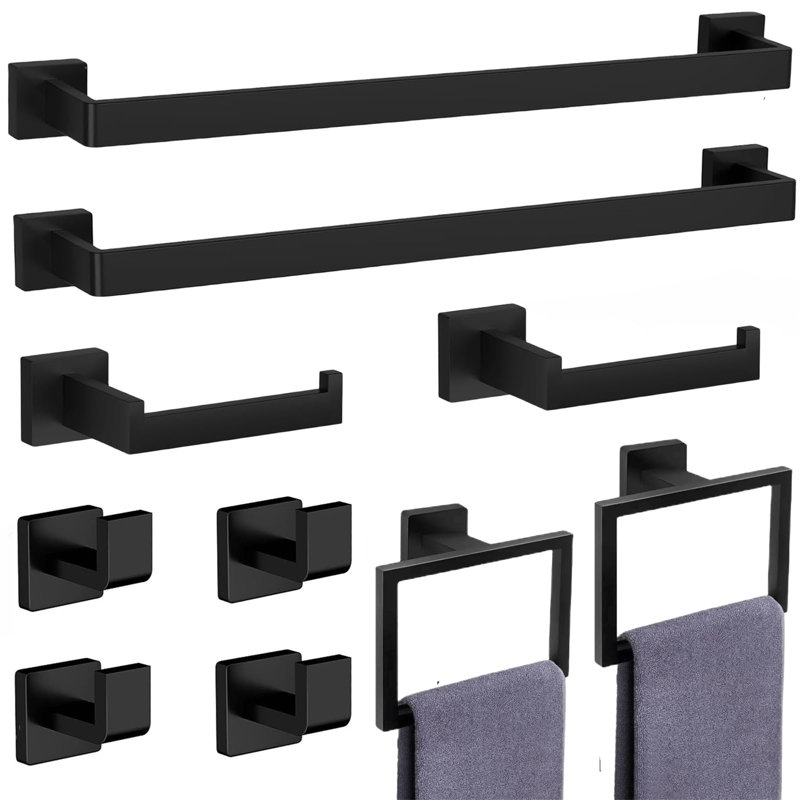 10 - Piece Bathroom Hardware Set