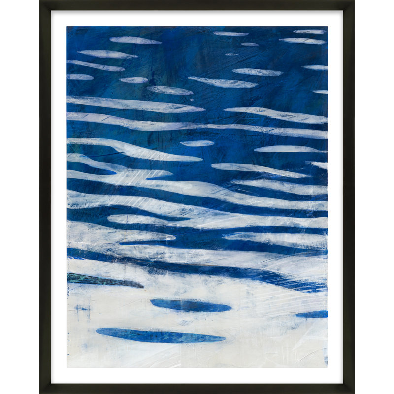 Ocean 2 Painting by Ivo Stoyanov, Black, 38" H x 30" W x 1.25" D