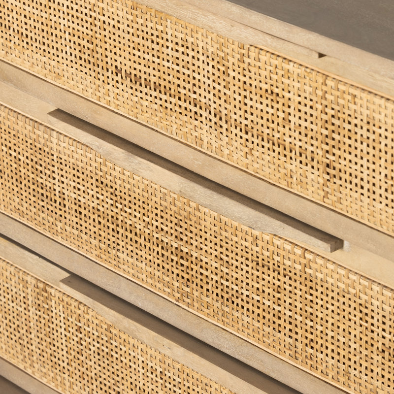 Sydney 3 - Drawer Dresser, Natural Mango