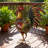 Chioke Rooster Weather Resistant Metal Garden Statue