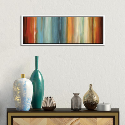 Flow II 1 Piece Panoramic Wall Art on Canvas