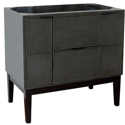 Scandi 36"" Single Bathroom Vanity Base Only -  Bellaterra Home, 400501-LY