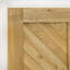 Waldo Solid Oak Wood Barn Door-364872833