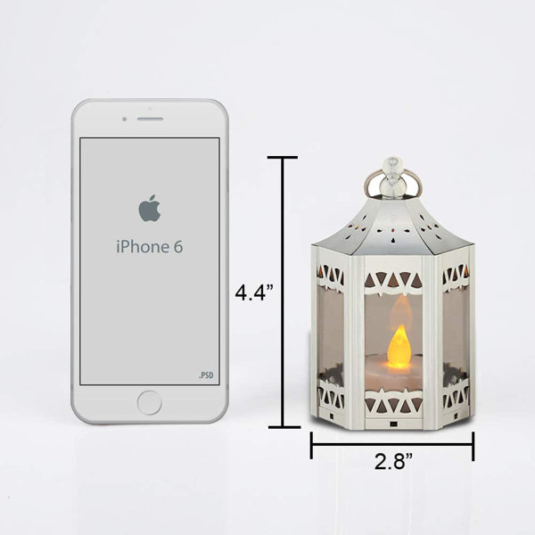 4.4 Battery Powered Outdoor Lantern - Yahoo Shopping