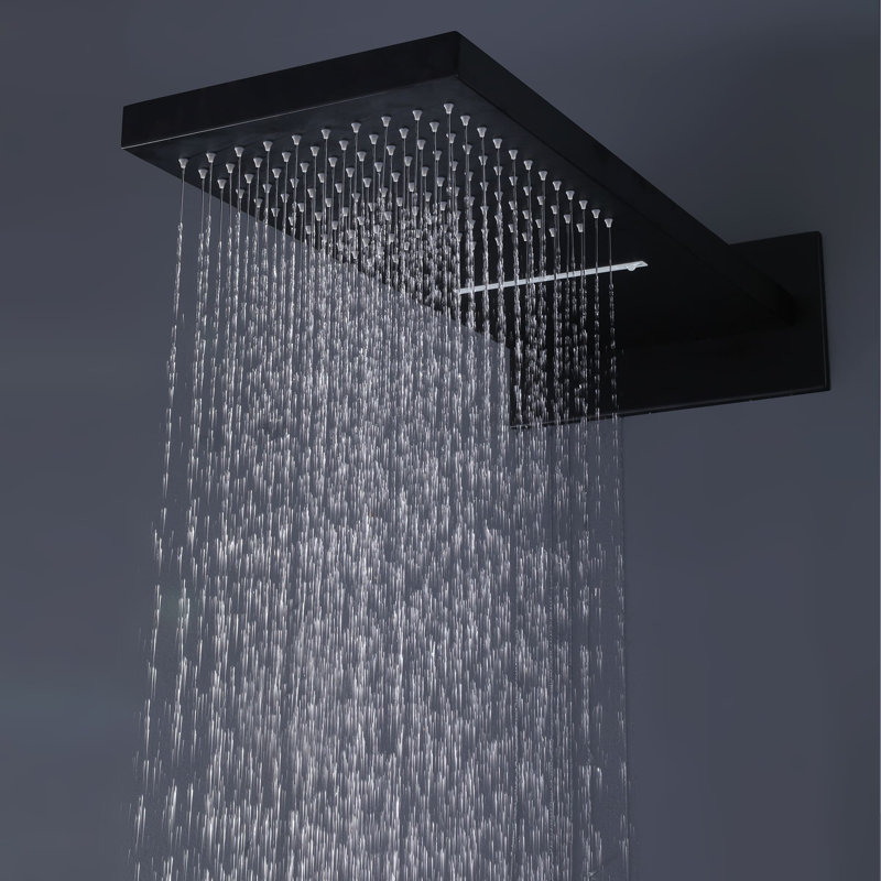 Système de douche complet avec valve brute