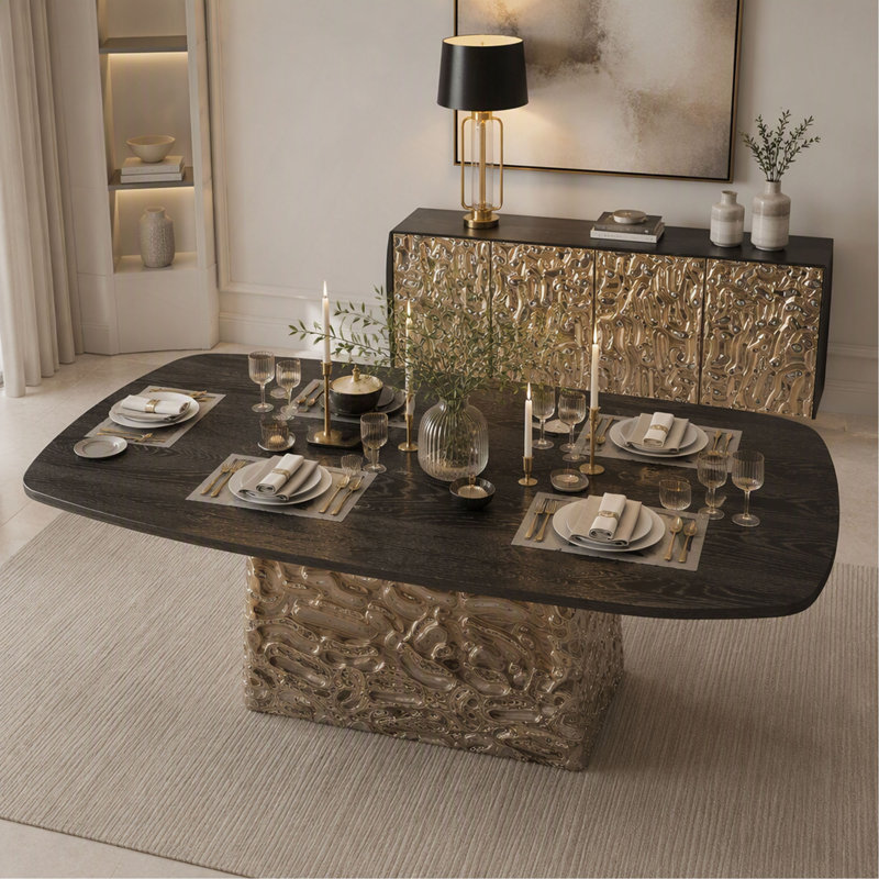 Modern Dining Table 70.8 Inch Kitchen Table