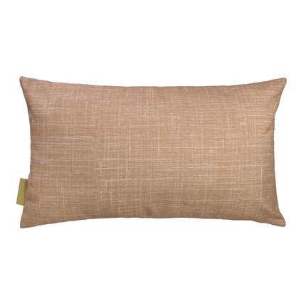 Taie d'oreiller lombaire caramel Pikake
