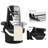 Inbox Zero Reclining Ergonomic Swiveling PC & Racing Game Chair with Footrest-1335901784