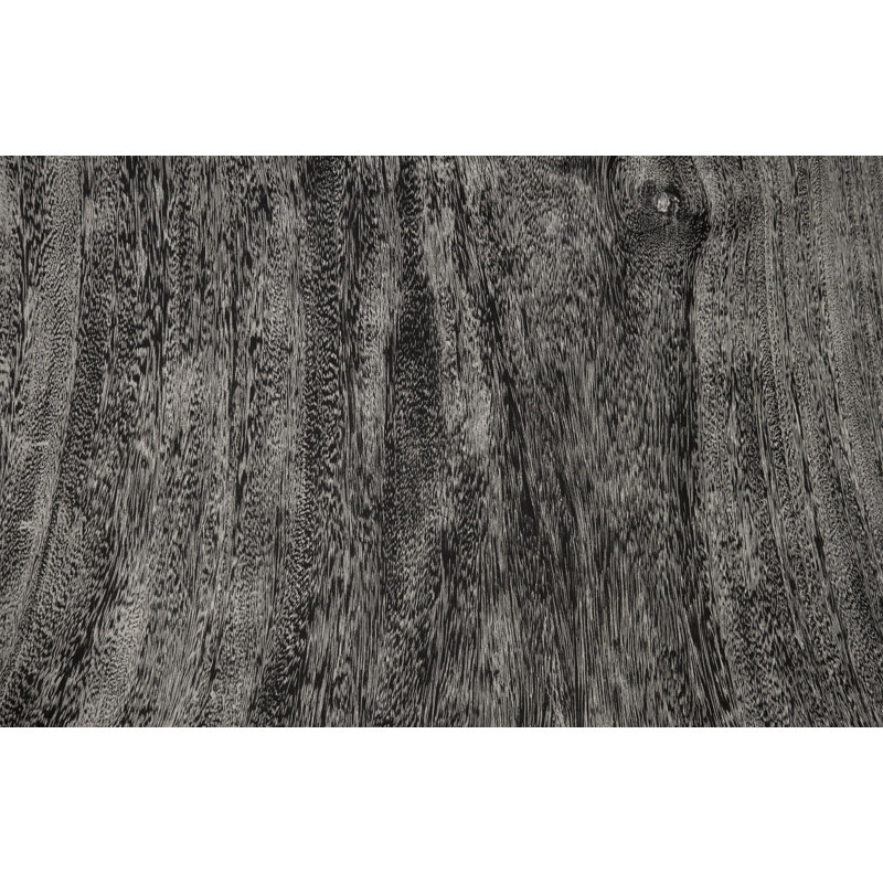 Geometry Solid Coffee Table, Gray Stone
