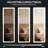 Mirror Full Length Standing Mirror With LED Lights, Lighted Floor Mirror With Stand And Dimming-484254274