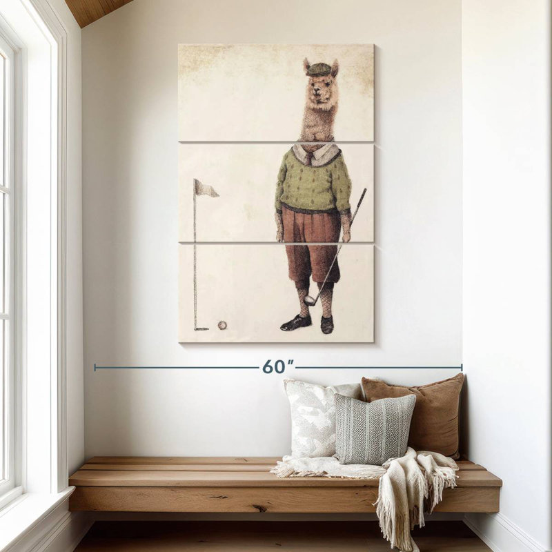 Ketti Alpaca Golf Club, H 50 po x l 32 po