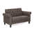Brown Faux Leather