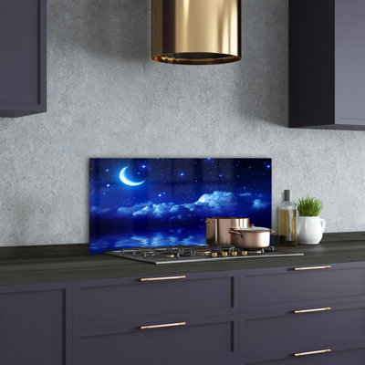 Cumi 50cm W x 100cm L Glass Peel and Stick Panel