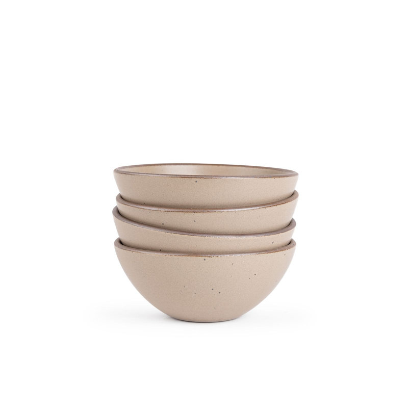 Soup Bowl - Set of 4, Brown