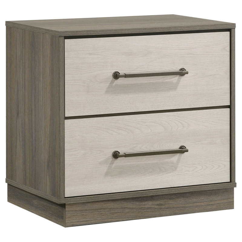 Table de chevet 2 tiroirs Edmondson