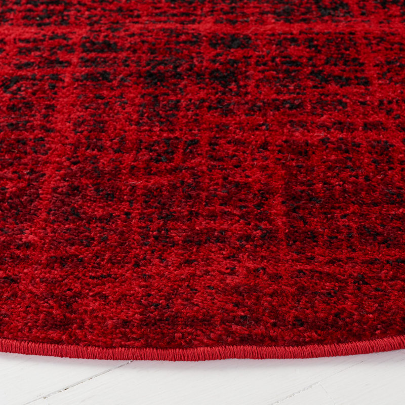 Tapis abstrait Riebe, Rond 4 pi