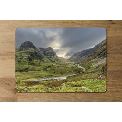 Dovonte Wood No Pattern Rectangle Placemat