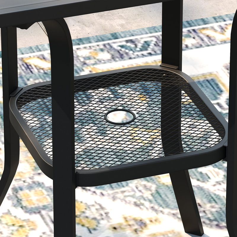 ensemble de patio, Gris