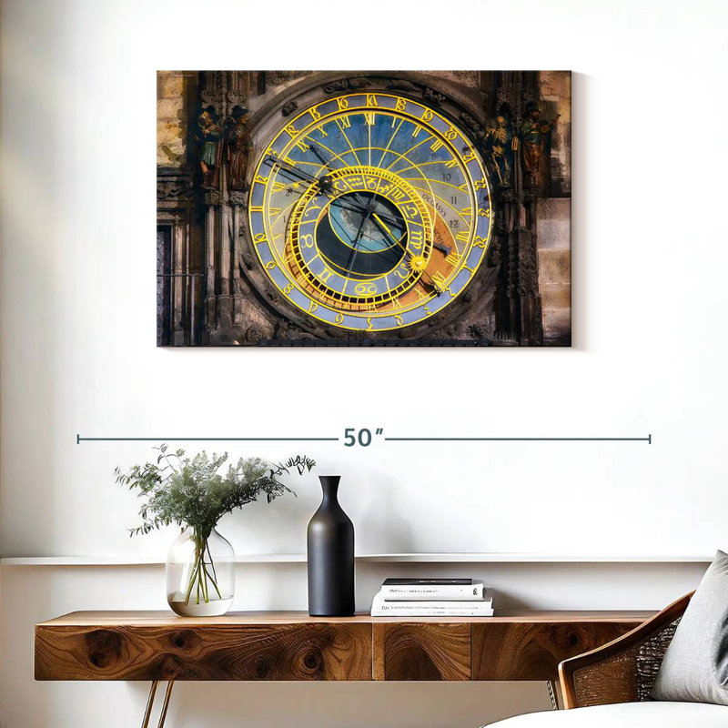 Horloge astronomique Kerner, H 24 po x l 36 po