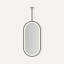 Sculpt Hanging Pill Framed Lighted Mirror-1169718028