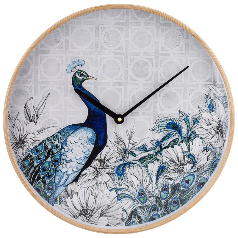 Carisha Manufactured Wood Wall Clock