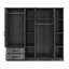 Armoire 6 tiroirs avec tiroirs-102984341