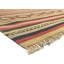One-of-a-Kind Hand-Knotted 1960s 5'5" x 8'4" Wool Area Rug in Yellow/Brown/Red/Black