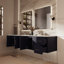 Ensemble de meuble-lavabo double mural 84 po Geneva-87286030-112899630
