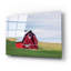  «Red Palouse Barn 2» par David Drost, art mural en verre acrylique, 24 po x 16 po-1340638315