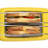 Nostalgia Deluxe Grilled Cheese Sandwich Toaster with Easy-Clean Toasting Baskets, Adjustable Toasting Dial and Extra Wide Slots