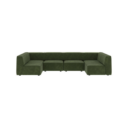 Shonnard Modular U-shape Open Sectional - 6 Piece