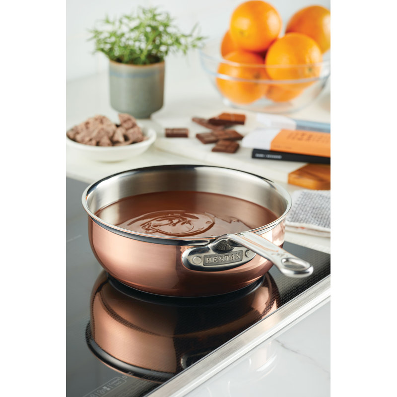 CopperBond 2qt Covered Saucier