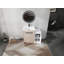 Meuble-lavabo autoportant avec lavabo en céramique et armoires de rangement, porte à fermeture douce-319161355-319161354