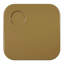 Table basse brune haute brillance