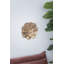 Plaque murale dorée brillante pour un décor élégant