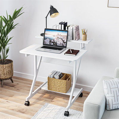 Metal Base Computer Desk