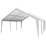 Auvent extensible 12 pi x 20 pi ou cadre en acier 20 pi x 20 pi avec 8 pieds