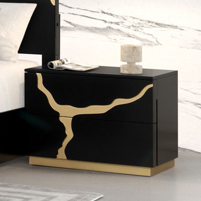 Table de chevet 2 tiroirs Wrayanne