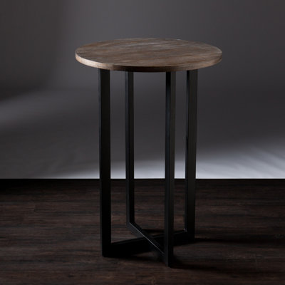 Chisolm Round Metal Base Dining Table