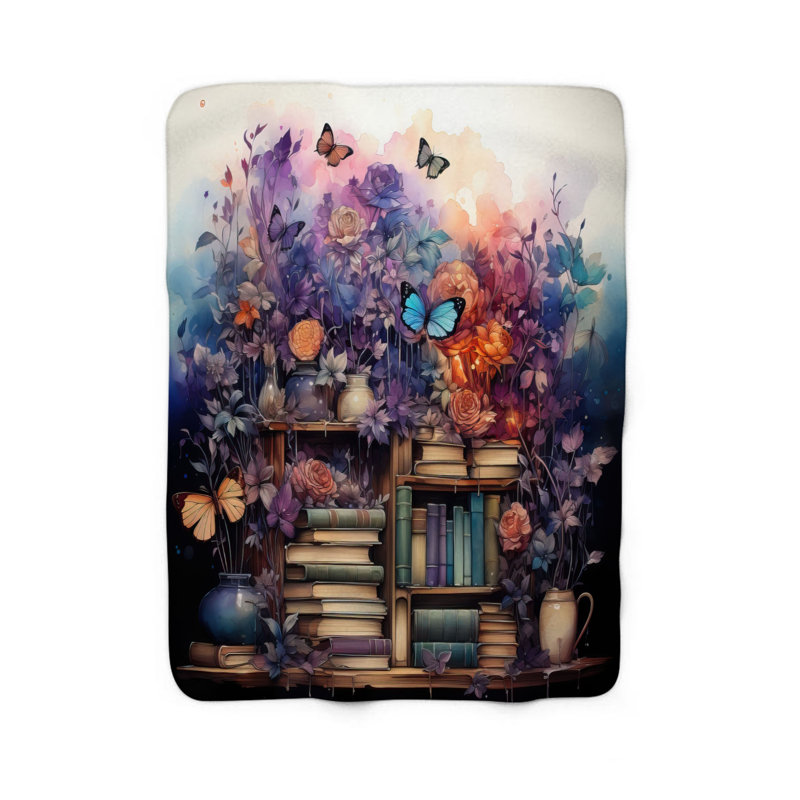  Couverture Playful Library Retreat, L 50 po x L 60 po