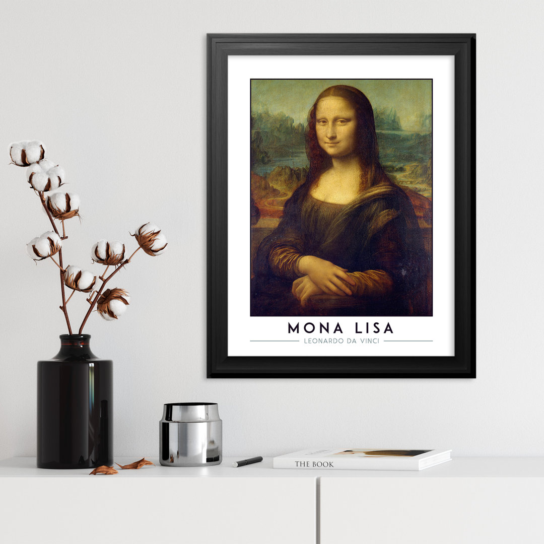 Mona Lisa by Leonardo Da Vinci - Picture Frame Painting