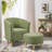 Upholstered 27" Wide Barrel Chair with Ottoman-87710224