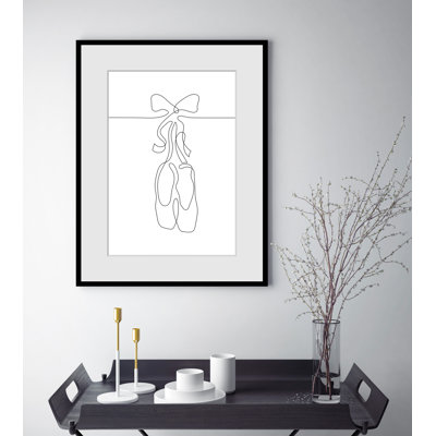 Ballet Shoes - Single Picture Frame Print