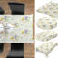 Polyester, Polyvinyl Chloride Floral Doily