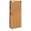  Highboard Old Wood 69.5 X 34 X 180 Cm Engineered Wood-1574091345