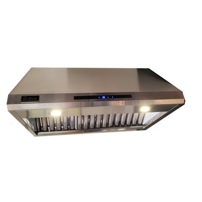 36'' 256 CFM Convertible Wall Mount Range Hood in Stailess Steel -  BRAVO KITCHEN, BV363H
