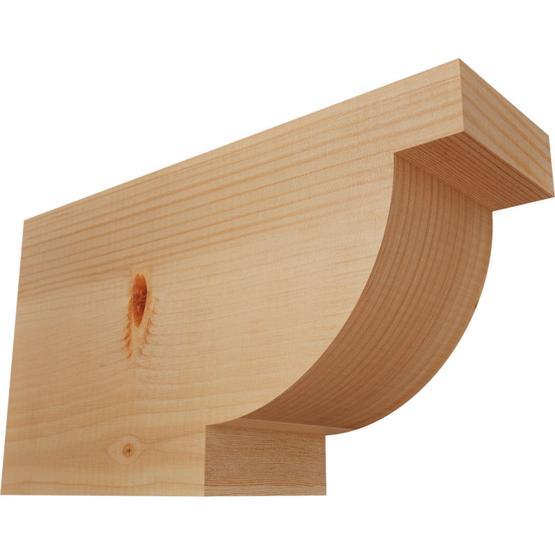 Queue Alpine, Sapin de Douglas, H 10 po x l 18 po x P 5,5 po