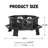 Octangon Steel Wood Burning-438031310